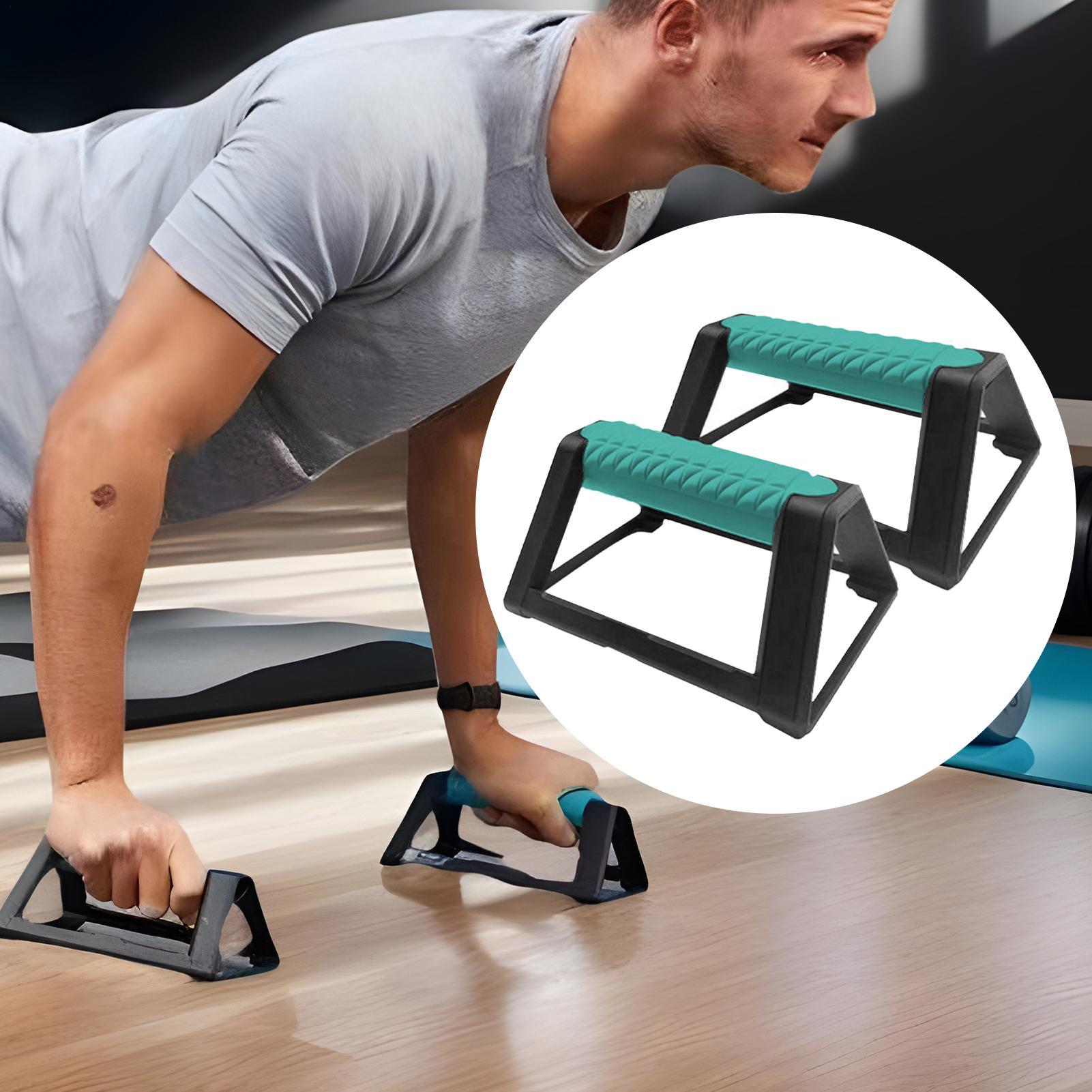 Home Gym Ideas - Multifunctionele H-vormige push-upbeugel Push-up handgrepen Gymtrainingsapparatuur