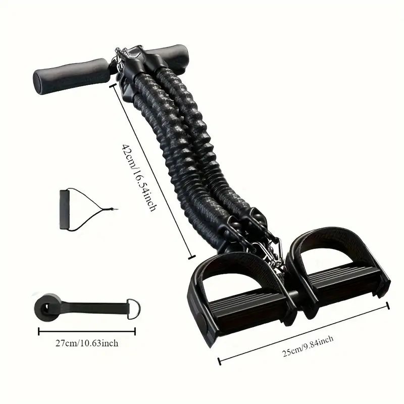 Home Gym Ideas - Pedaalspanningstouwtrekker Oefening thuis Multifunctionele fitnessoefening Weerstandsband
