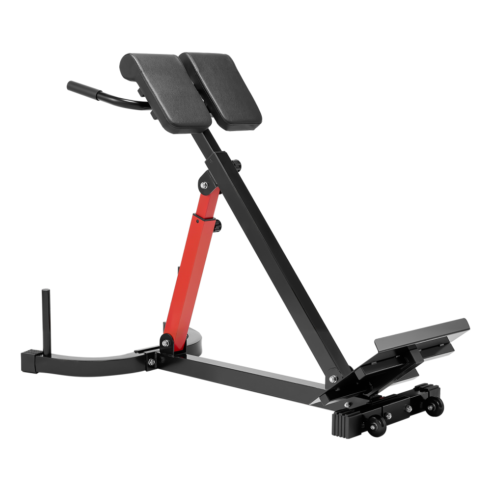 Home Gym Hamstring Exercises - Roman Chair Hyperextension Bank, 350 lbs