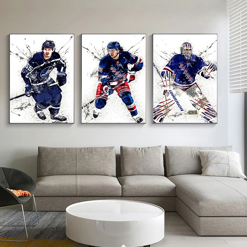Abstract Ice Hockey Portrait S - Home Gym For Kids recensie en prijs