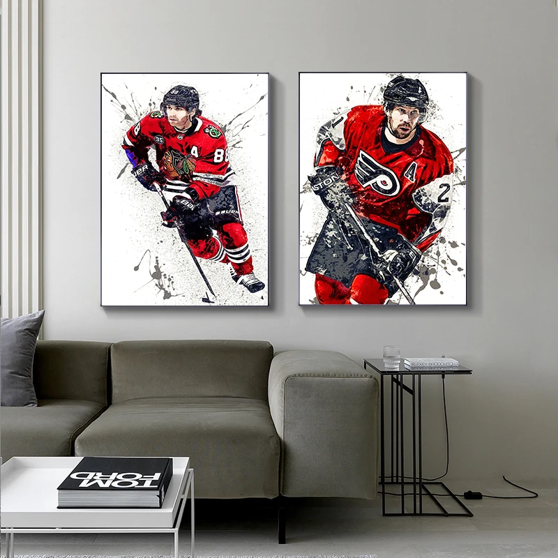 Abstract Ice Hockey Portrait S - Home Gym For Kids recensie en prijs