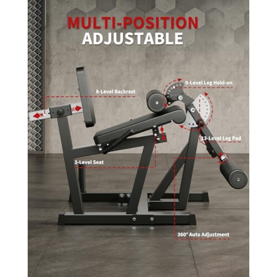 Homegym beenextensie- en curlm - Home Gym Leg Extension Machine recensie en prijs