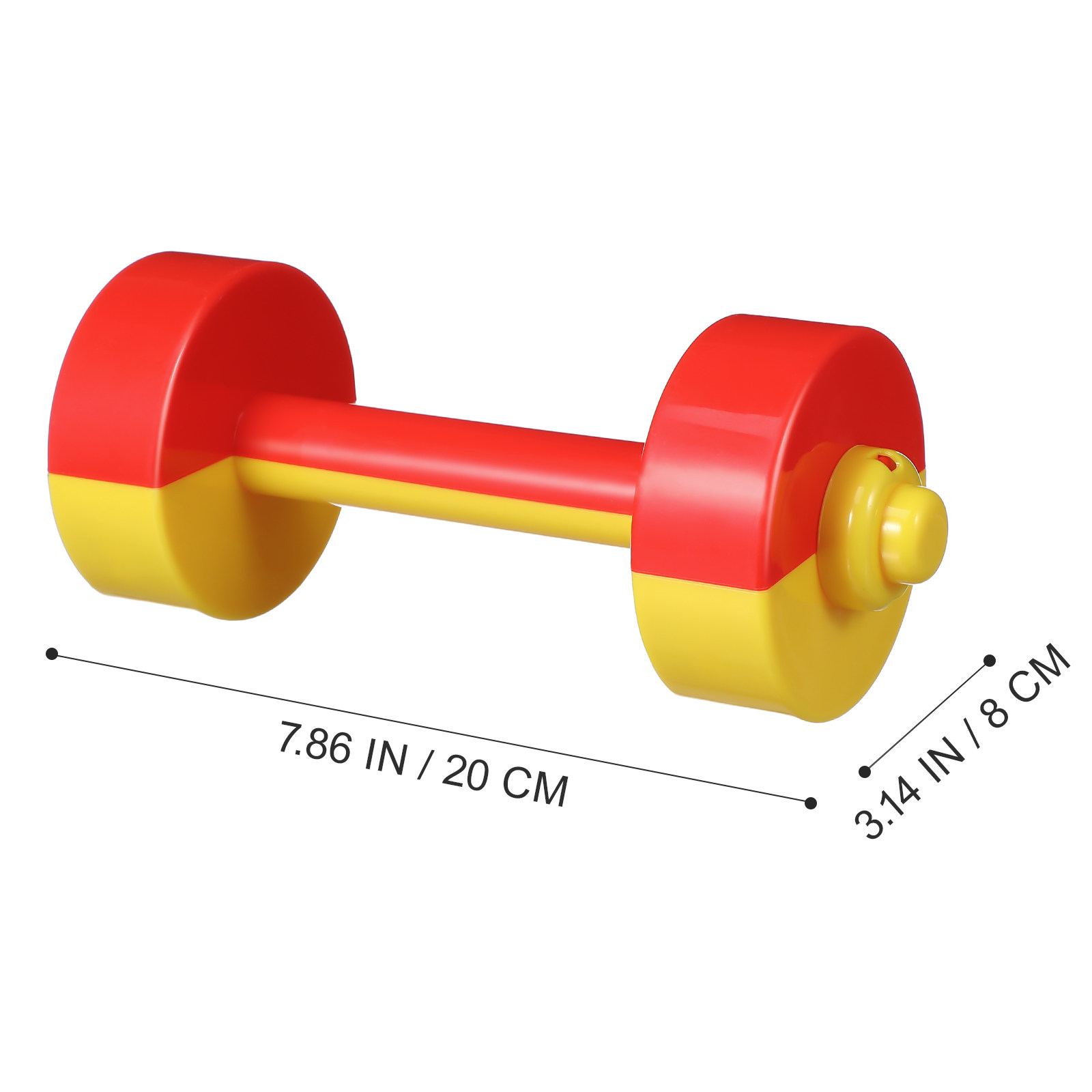 1 paar kinderen plastic halter - Home Gym For Kids recensie en prijs