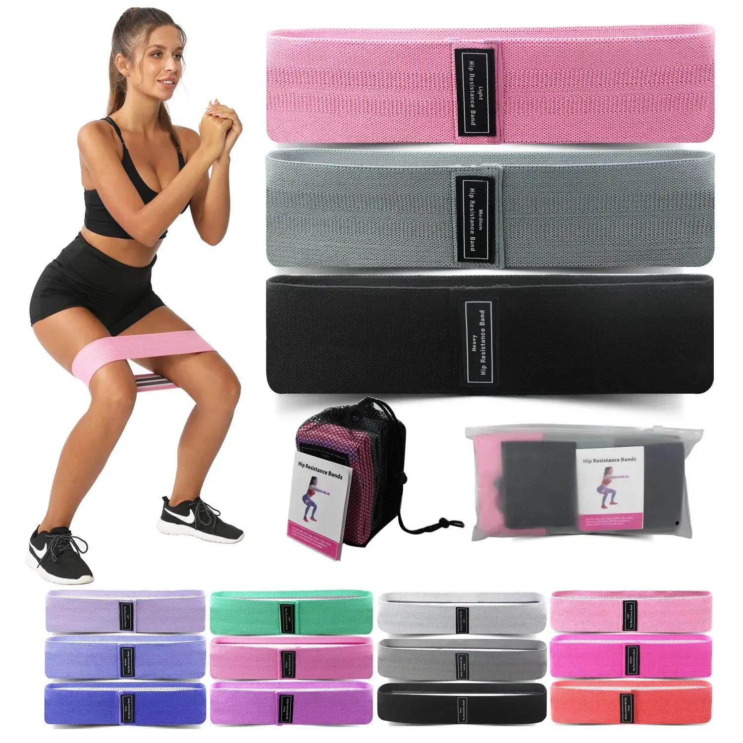 1/2/3PCS Elastiekjes Fitness W - Leg Home Gym Workout recensie en prijs