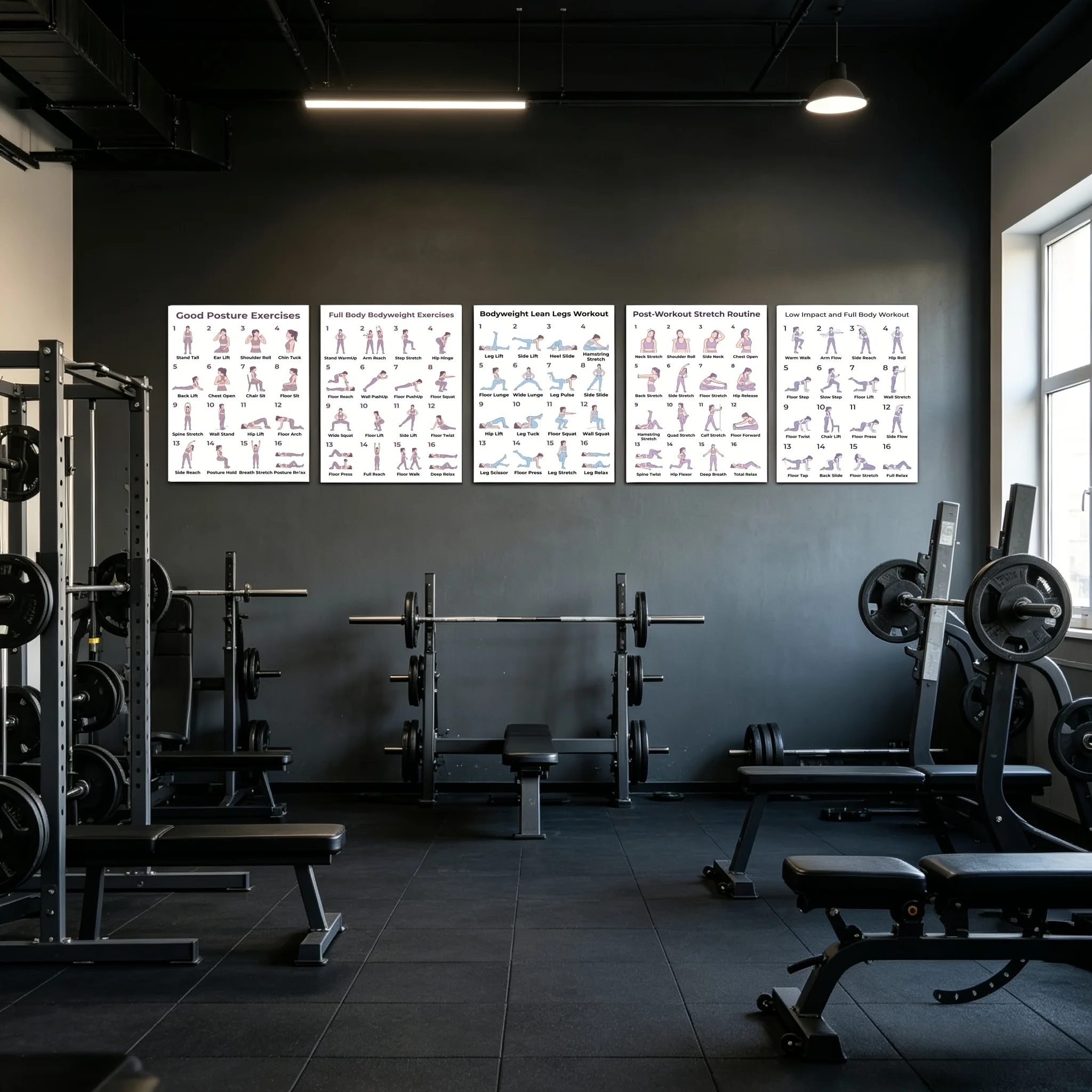 5-delige trainingsgidsset gesc - Home Gym Guide recensie en prijs