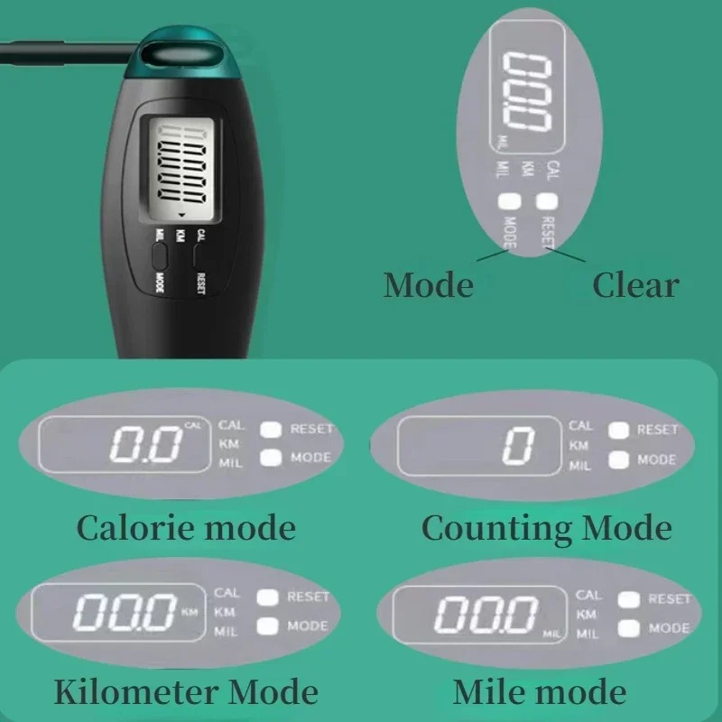 Verstelbaar digitaal springtou - Home Gym For Kids recensie en prijs