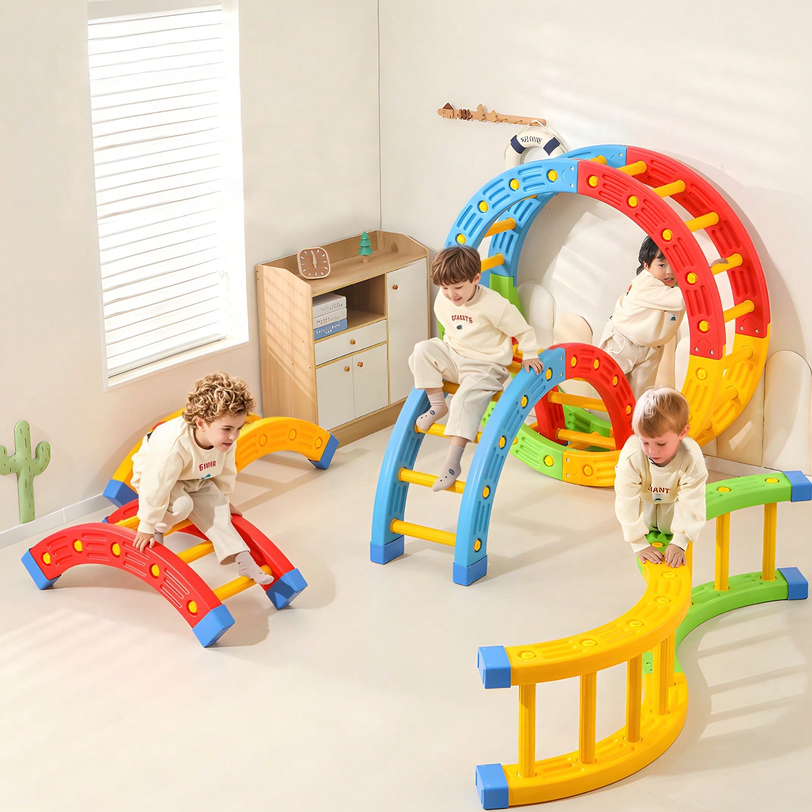 GCCSJ 2-in-1 Opvouwbaar Klimsp - Home Gym For Kids recensie en prijs