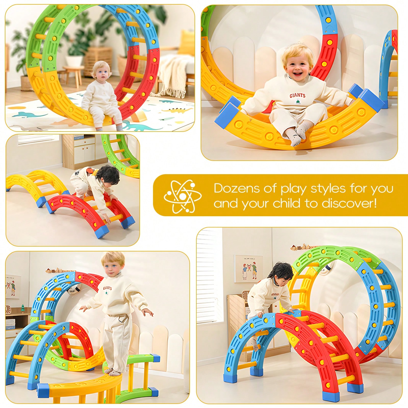 GCCSJ 2-in-1 Opvouwbaar Klimsp - Home Gym For Kids recensie en prijs