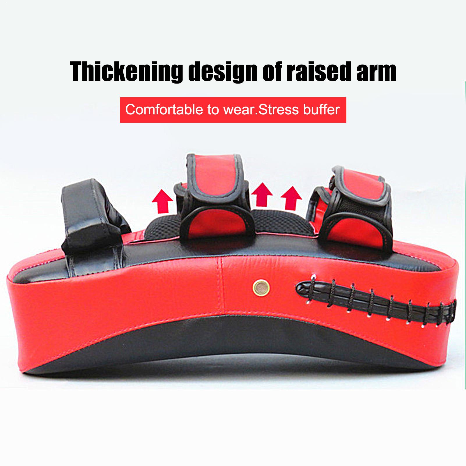 Bokspads van PU-leer, gebogen, - Home Gym For Kids recensie en prijs