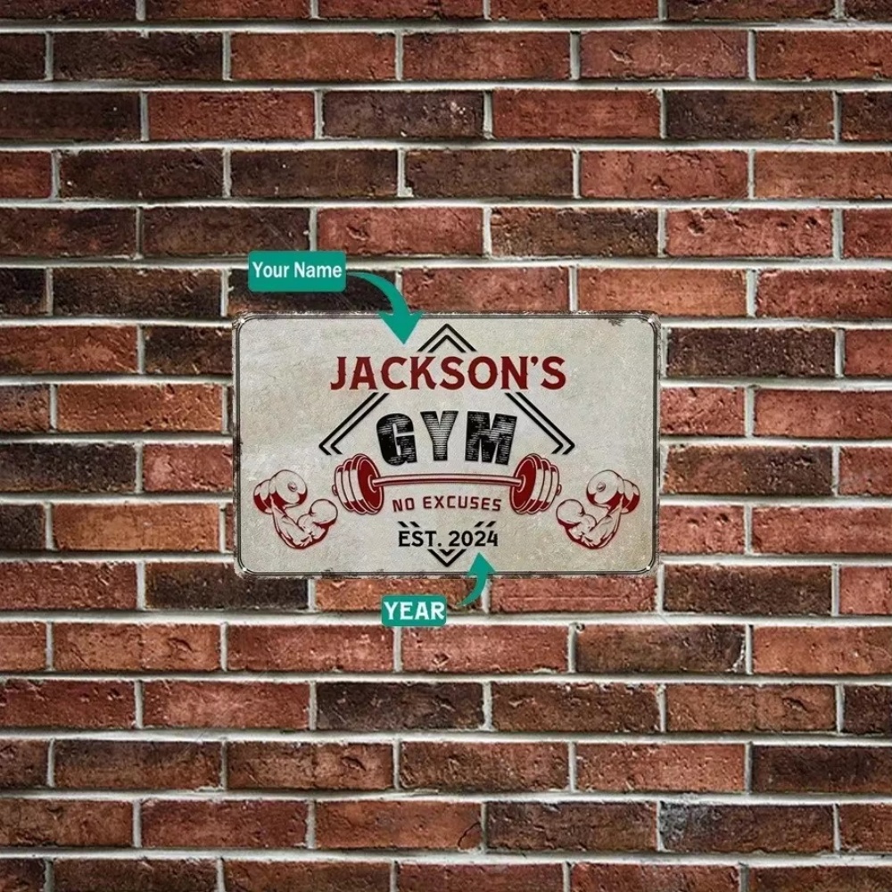 Aangepaste gepersonaliseerde v - Home Gym Names recensie en prijs