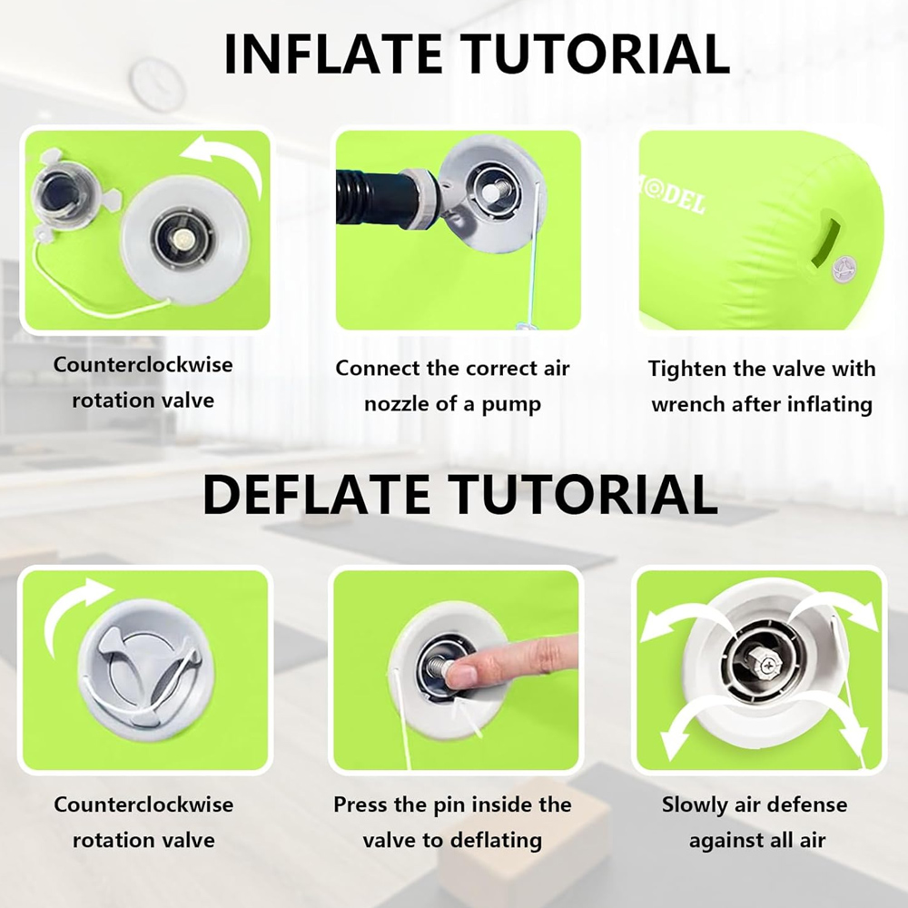 Opblaasbare luchtrolcilinder v - Home Gym For Kids recensie en prijs