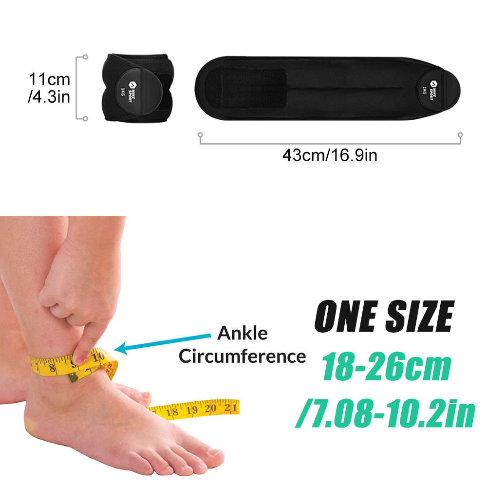 1 paar pols- en enkelgewichten - Home Gym Ideas recensie en prijs